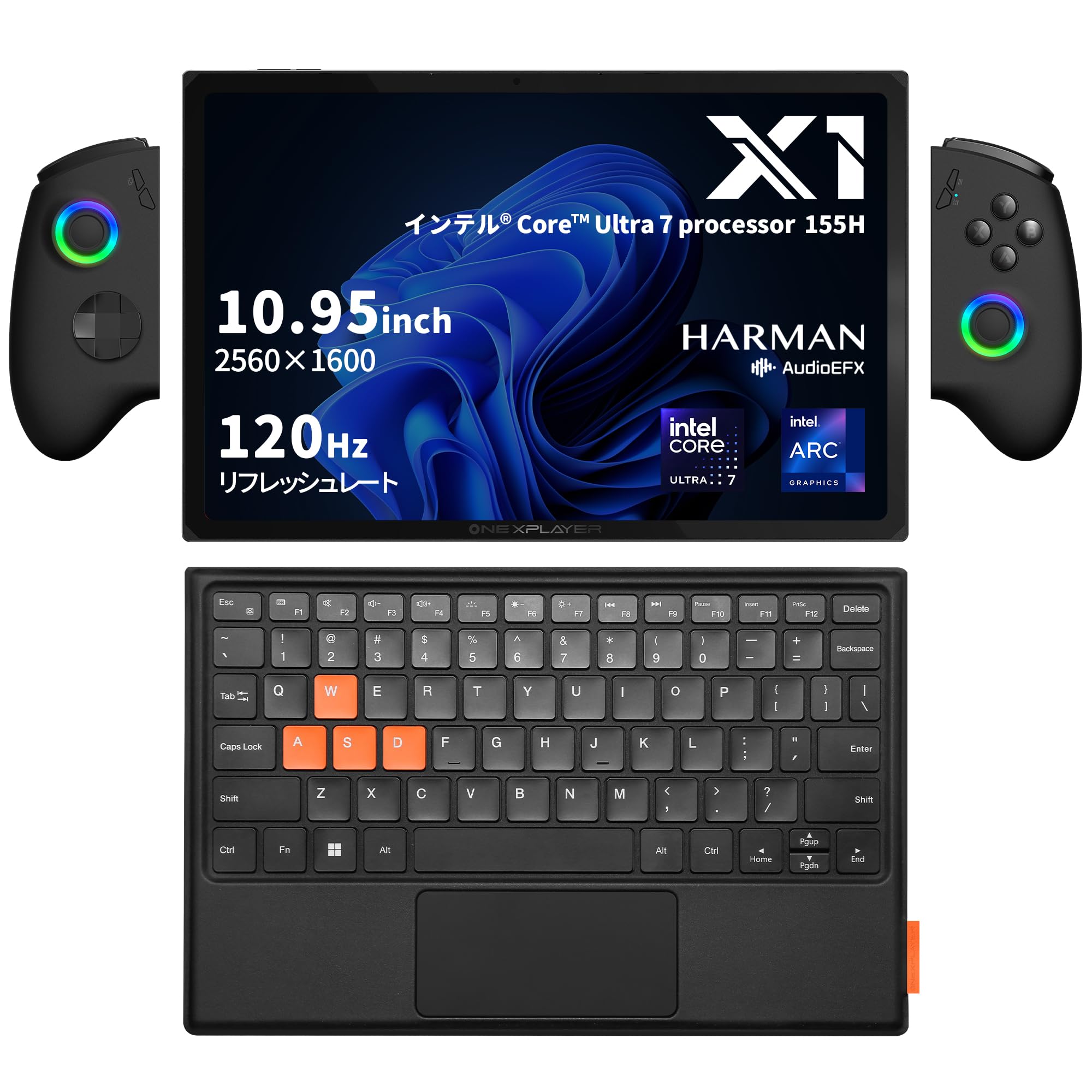 Amazon.co.jp: ONEXPLAYER X1 3in1PC（ゲーミングPC/ノートPC 
