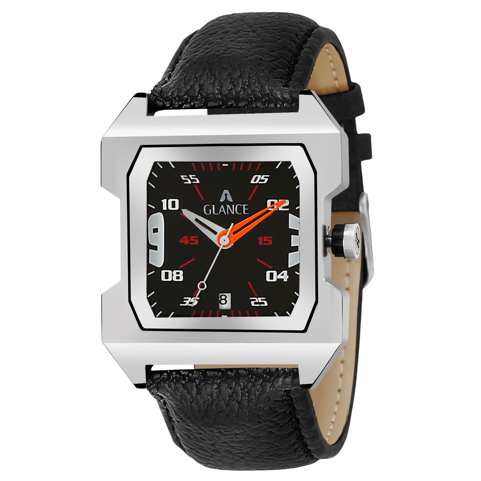 Aglance 1474SL02 Date on 6 Functioning Black Dial (B09TVT8G2S) Amazon Price History, Amazon Price Tracker