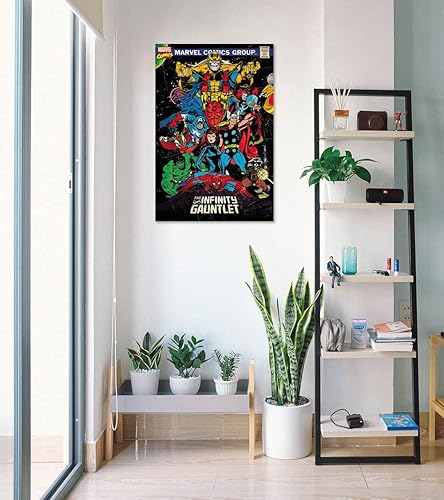 Miniatura 4 de POSTER STOP ONLINE Marvel Comics - Póster de cómic (portada de cómic, The Infinity Gauntlet) (tamaño 24 x 36 pulgadas)