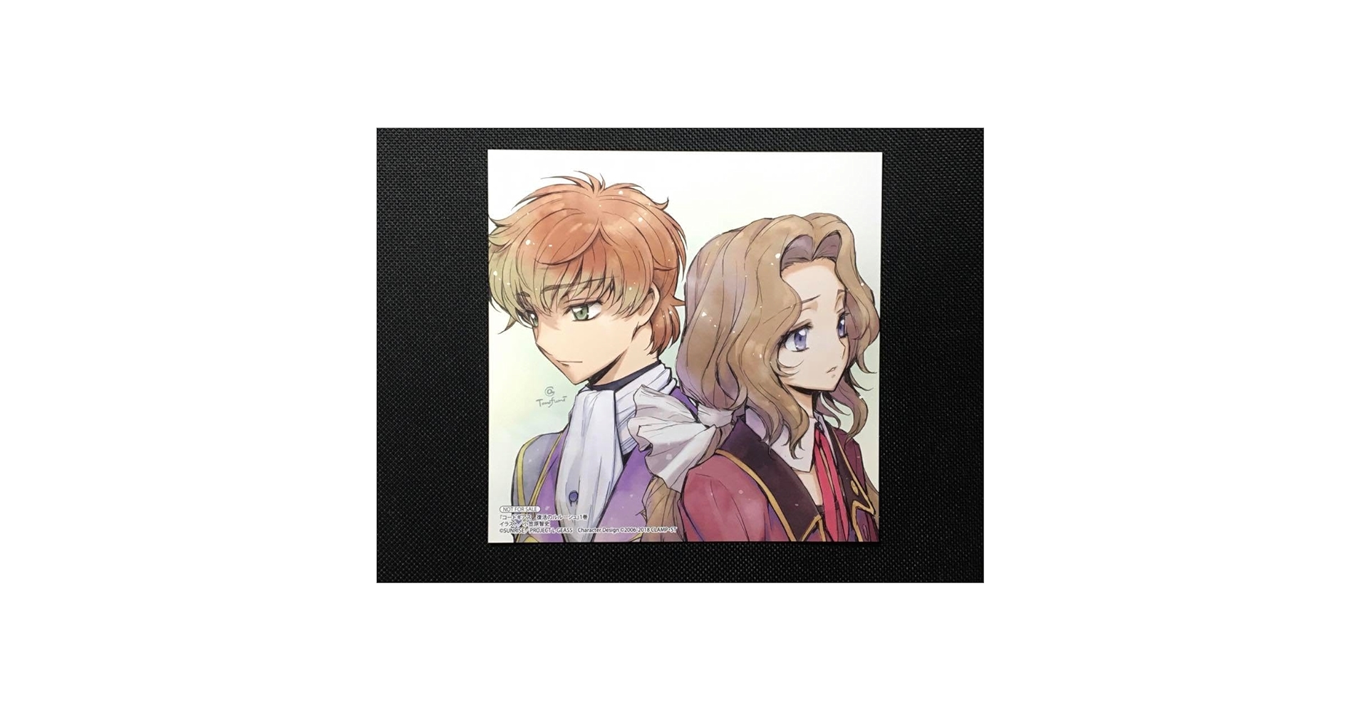 コードギアス ルルーシュ＆ ナナリー＆スザク スリーブ コードギアス ルルーシュ＆ ナナリー＆スザク スリーブ