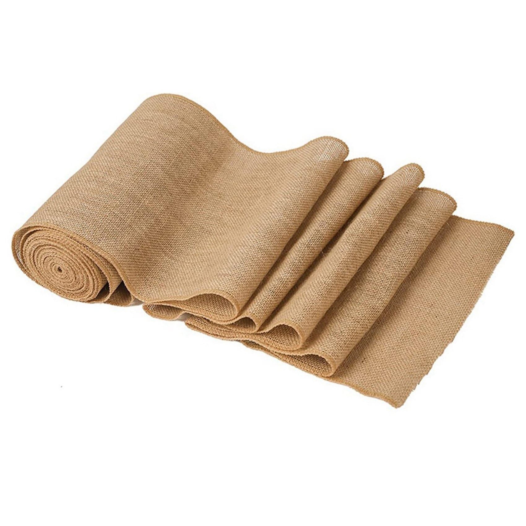 4 x bieżnik na stół 10 m x 30 cm jutowy bieżnik lniany materiał jutowy, bieżnik na stół dekoracja stołu