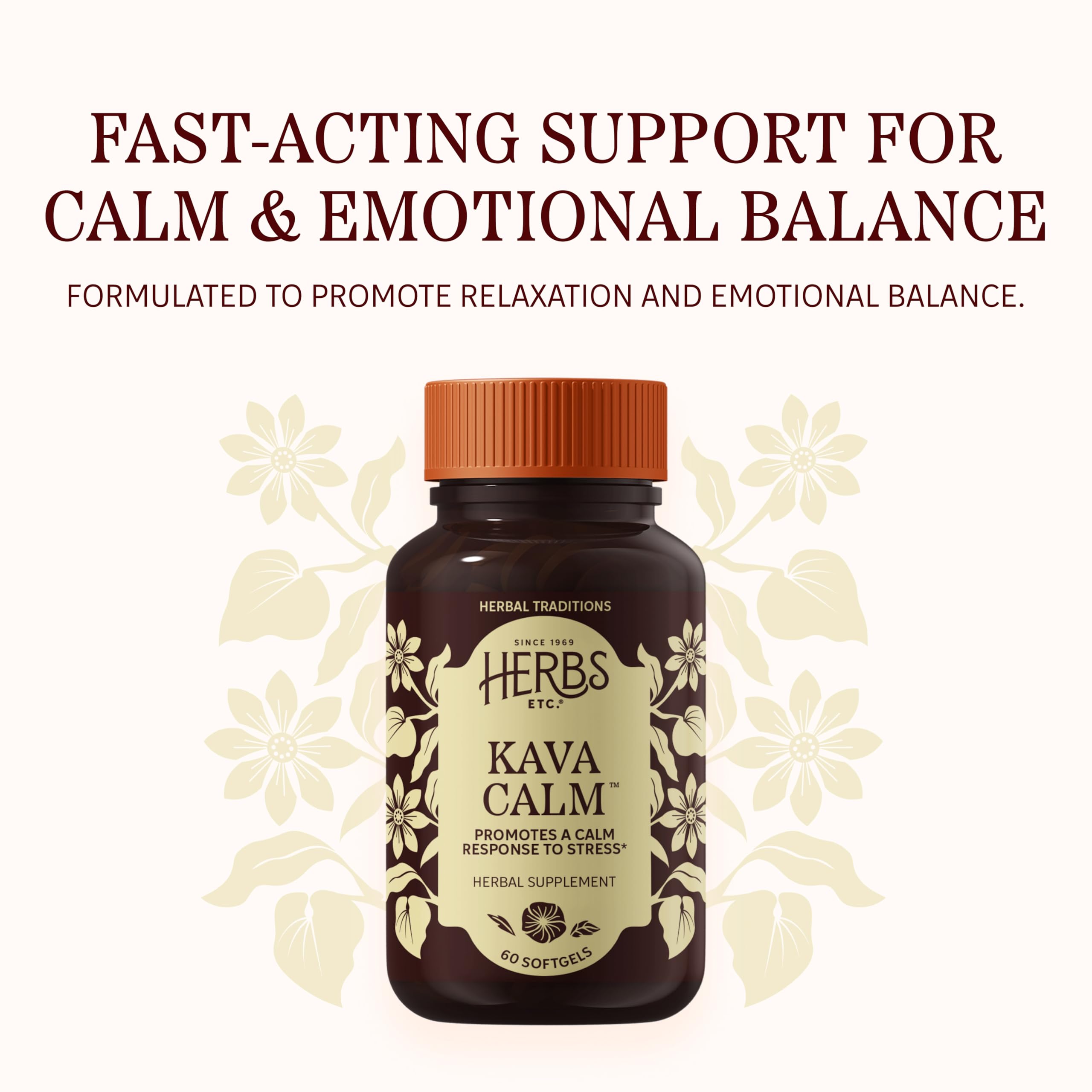 Amazon.com: Herbs Etc. Kava Calm Softgels - Herbal Supplement for