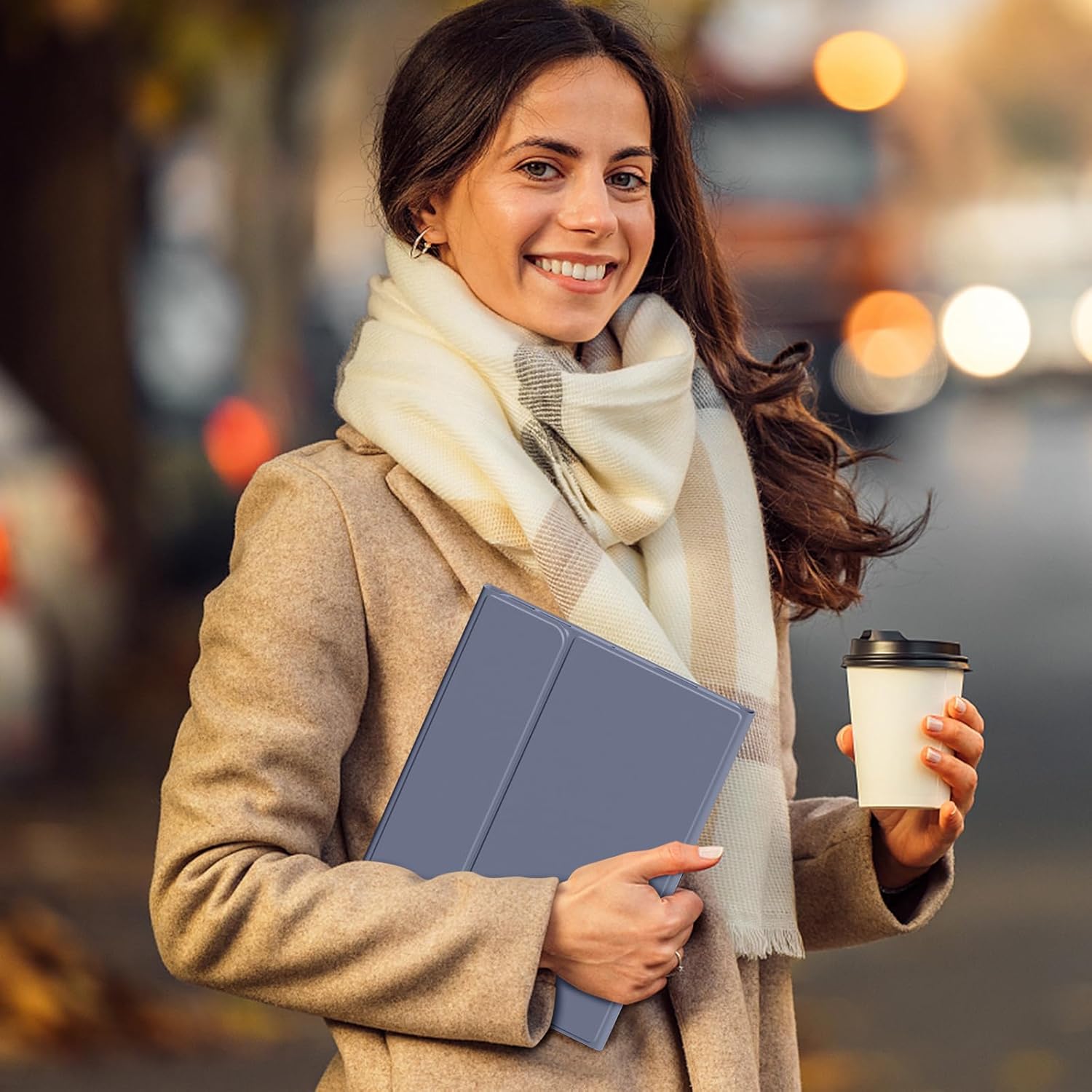 aoub Keyboard Case for iPad (A16) 11th Generation 11-inch 2025, iPad 10th Generation 10.9 inch 2022 with Pencil Holder, 7 Color Backlit Detachable Wireless Bluetooth Keyboard Stand Folio - Purple