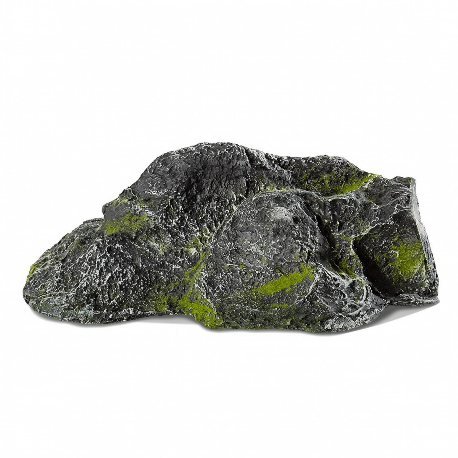 Roccia Artificiale con Muschio Versatile Roccia Artificiale Semplice Pietra Scenografica per Scenografi, Acquariofili, Roccia Da Acquario Mille Strati 52x30x18cm, 1.9kg