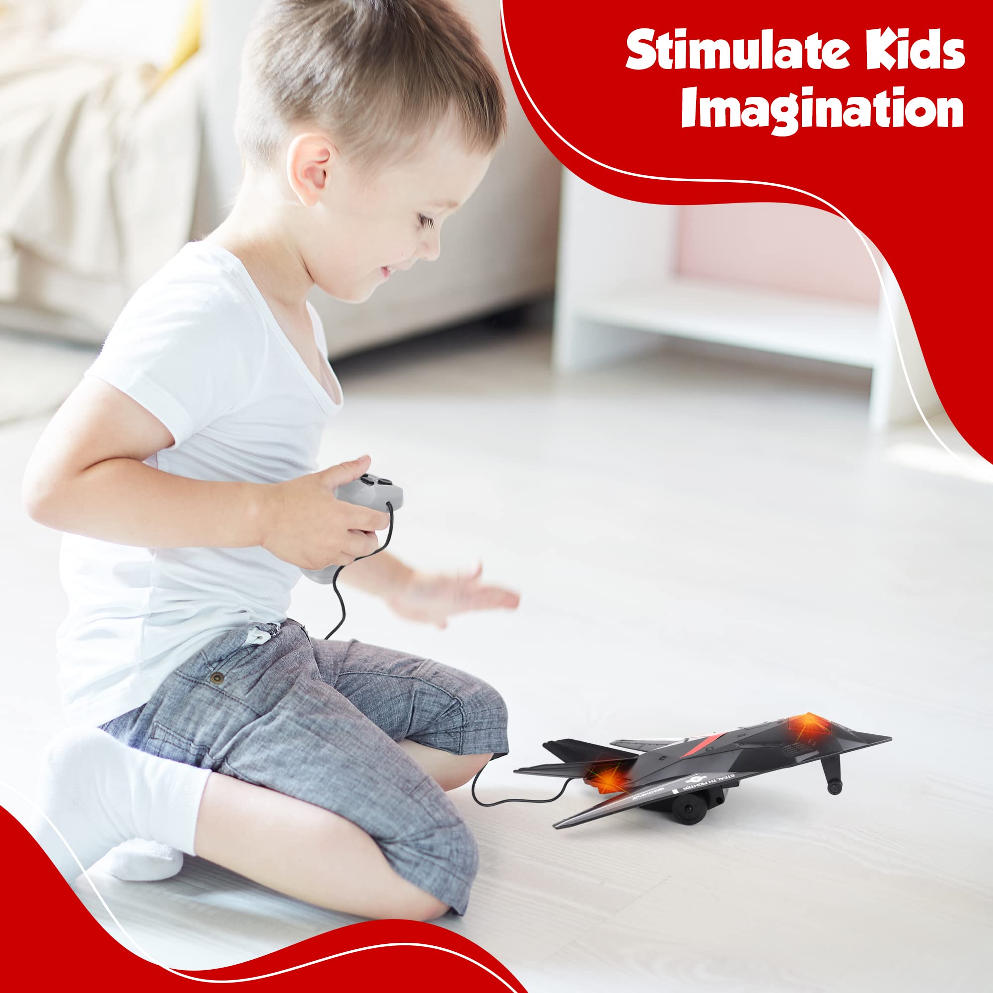 Amazon.com: Playkidiz Wired Remote Control Plane, with