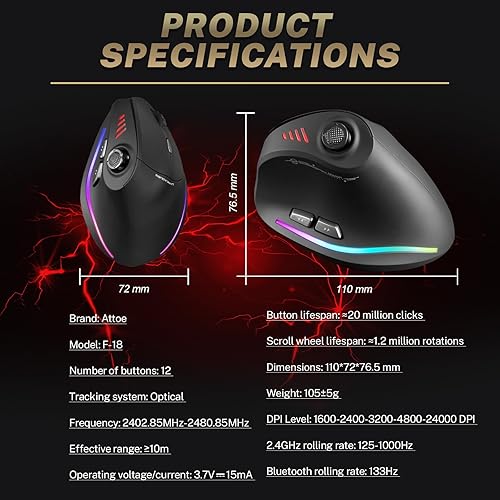 Miniatura 8 de Lindo mouse inalámbrico, ratones silenciosos inalámbricos de 2.4 G para niñas con receptor USB, mouse temático de gato para laptop, PC, computadora