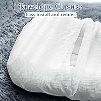 Vista 4 de Funda de muselina para tumbona de bebé, funda suave de algodón orgánico que se ajusta a tumbona para recién nacidos, para bebés niños y niñas