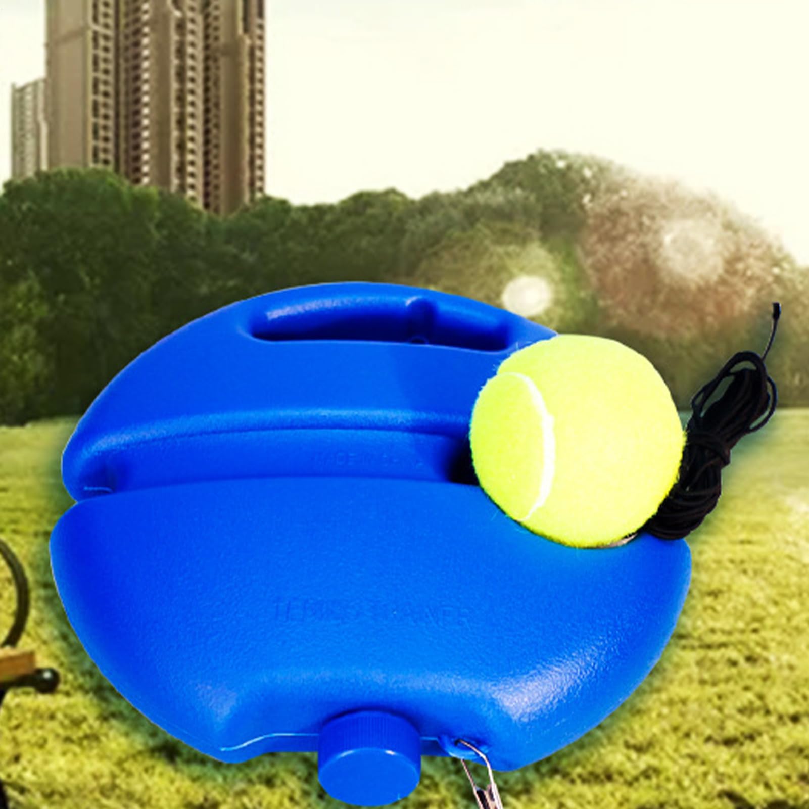 Générique Tennis-Rebounder – Ball für Tennistrainer, Trainingsgerät, Solo Teennis Trainingsset | Tragbares Trainingsgerät | Trainingsset mit Schnur