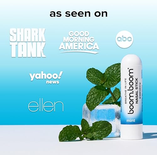 Miniatura 36 de BoomBoom Barra nasal Tecnología de flujo de vapor Sensación refrescante fresca Impulso natural del estado de ánimo Ingredientes simples