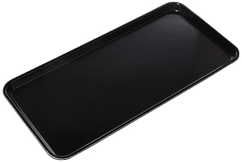 Cambro 918MT110 9 x 18 Black Fiberglass Market Tray