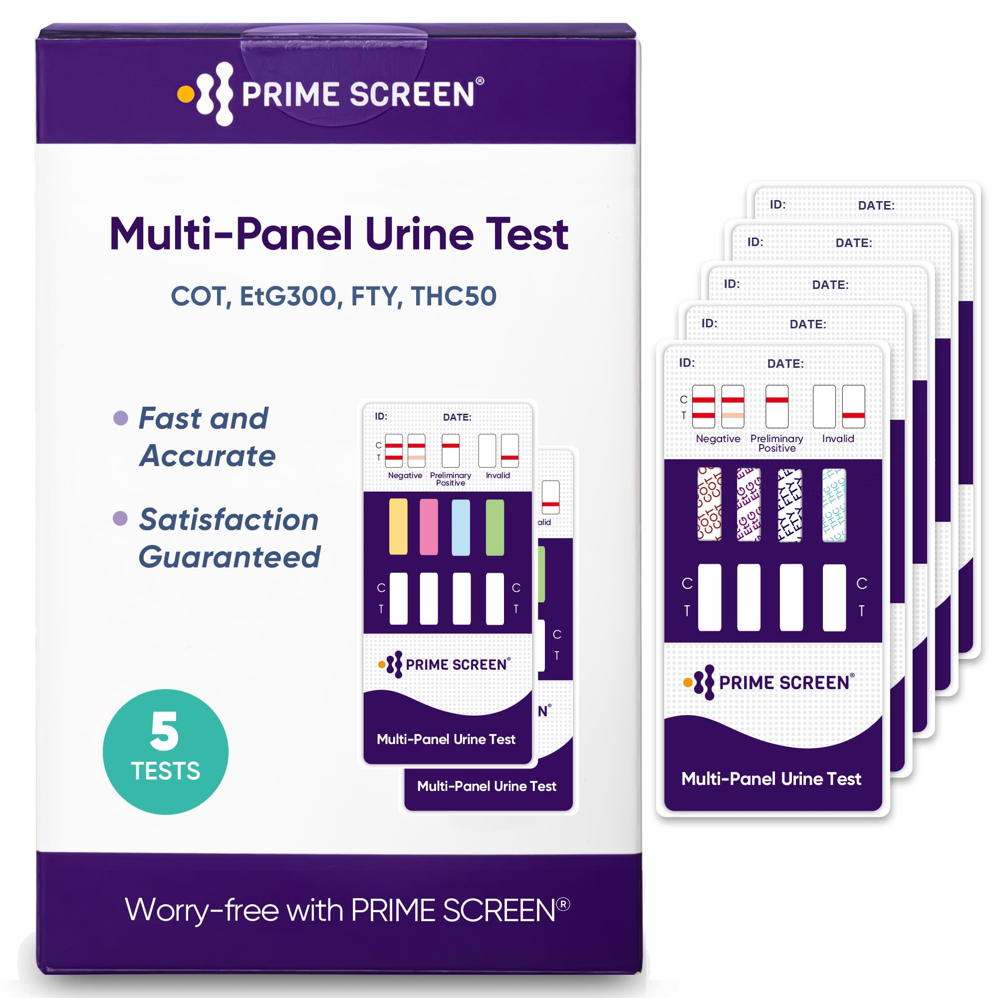 does a cigarette show up on a drug test Amazon.com: Prime Screen Multi-Panel Urine Test