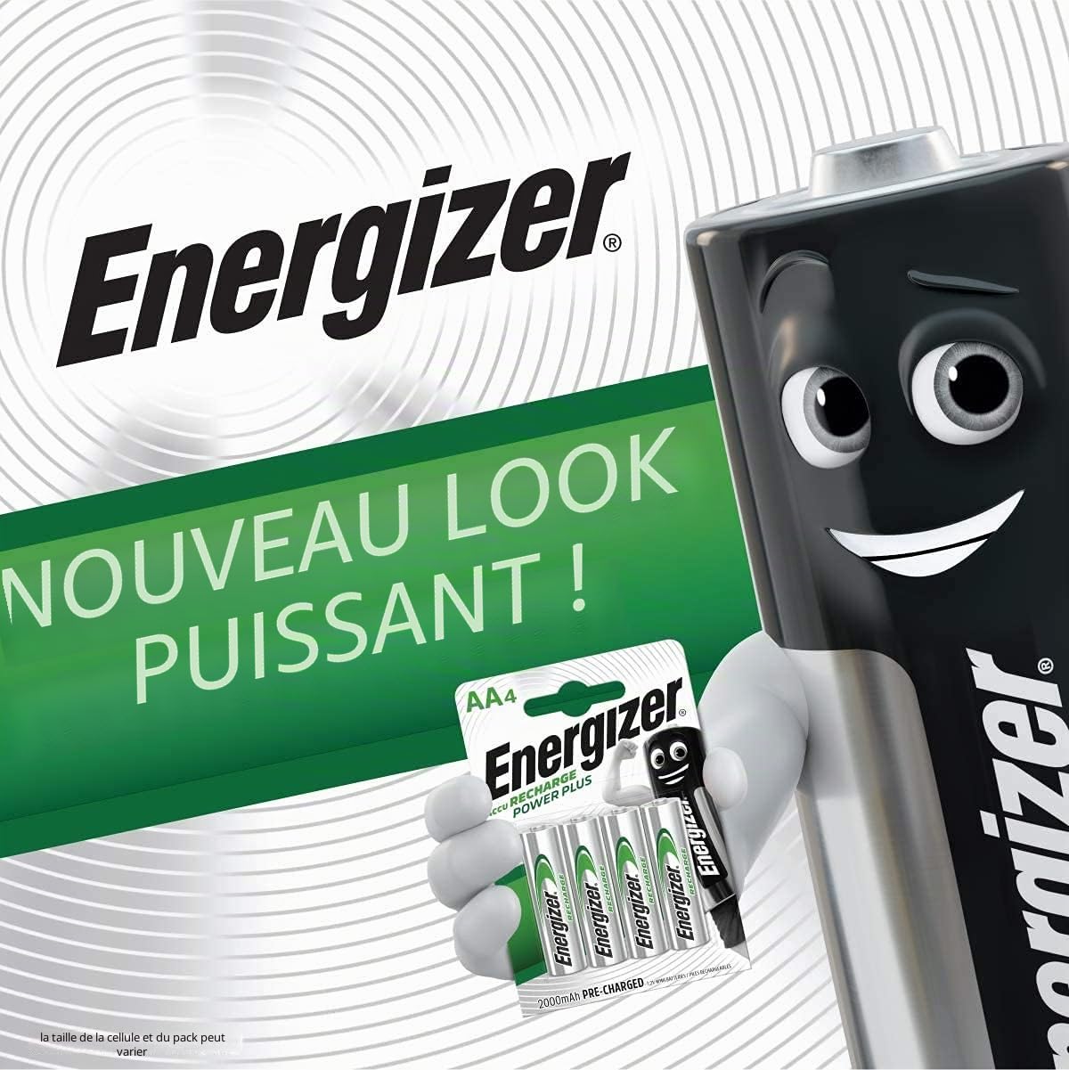 Energizer NiMH Power Plus AAA 700 mAh Blister de 4 x 6 (24 Batteries)