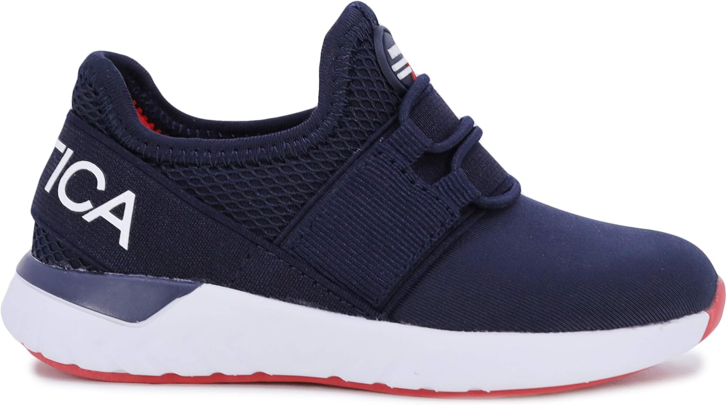 Nautica Kids Sneaker Athletic Slip-On Bungee Running Shoes(Lights/Solid Sole)|Boy - Girl|(Big Kid/Little Kid/Toddler) - Neave/Kappil : Clothing, Shoes & Jewelry