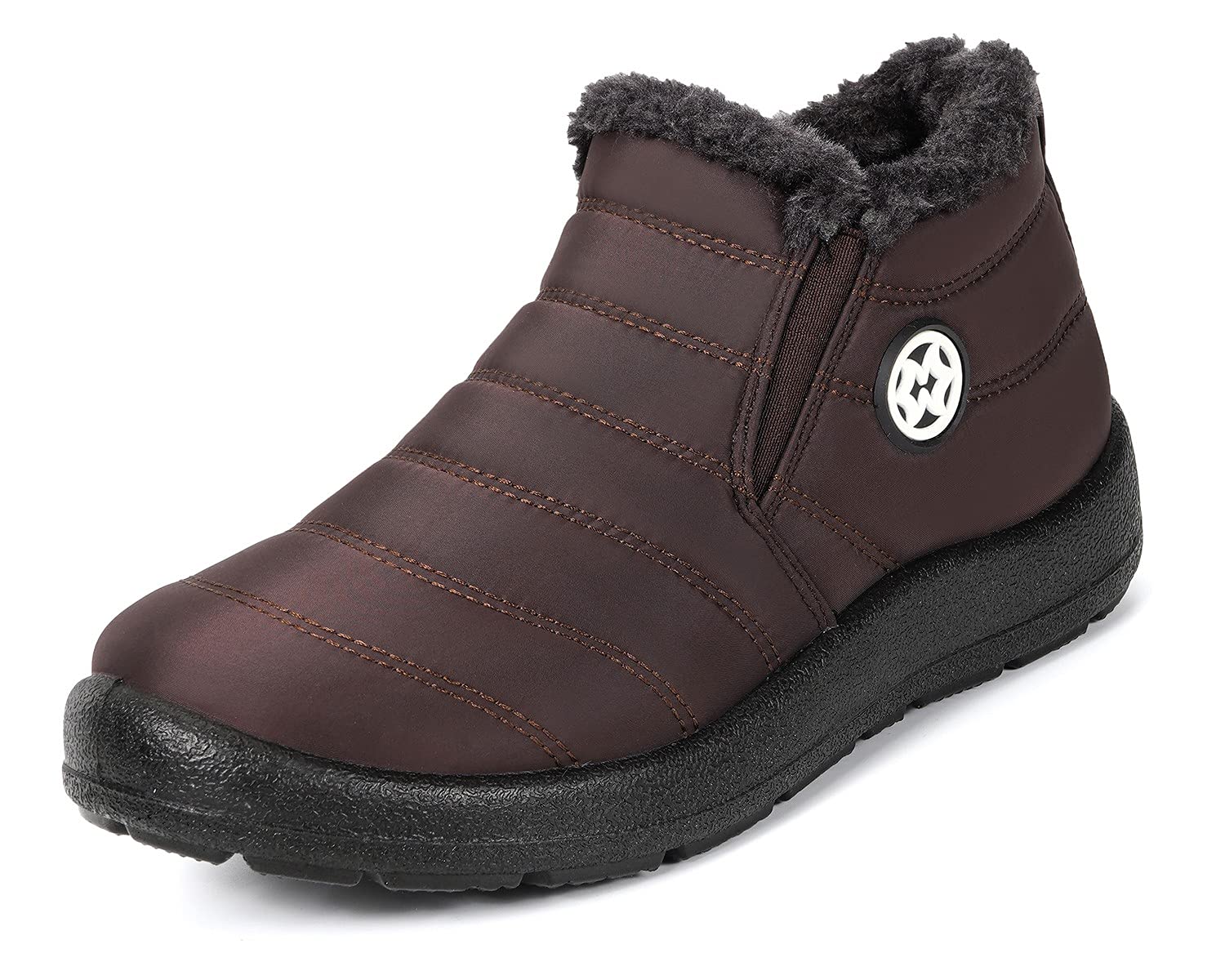 Gaatpot Stivali Donna Stivaletti Invernali Stivali da Neve Caldo Peluche Scarpe Impermeabili 36-43