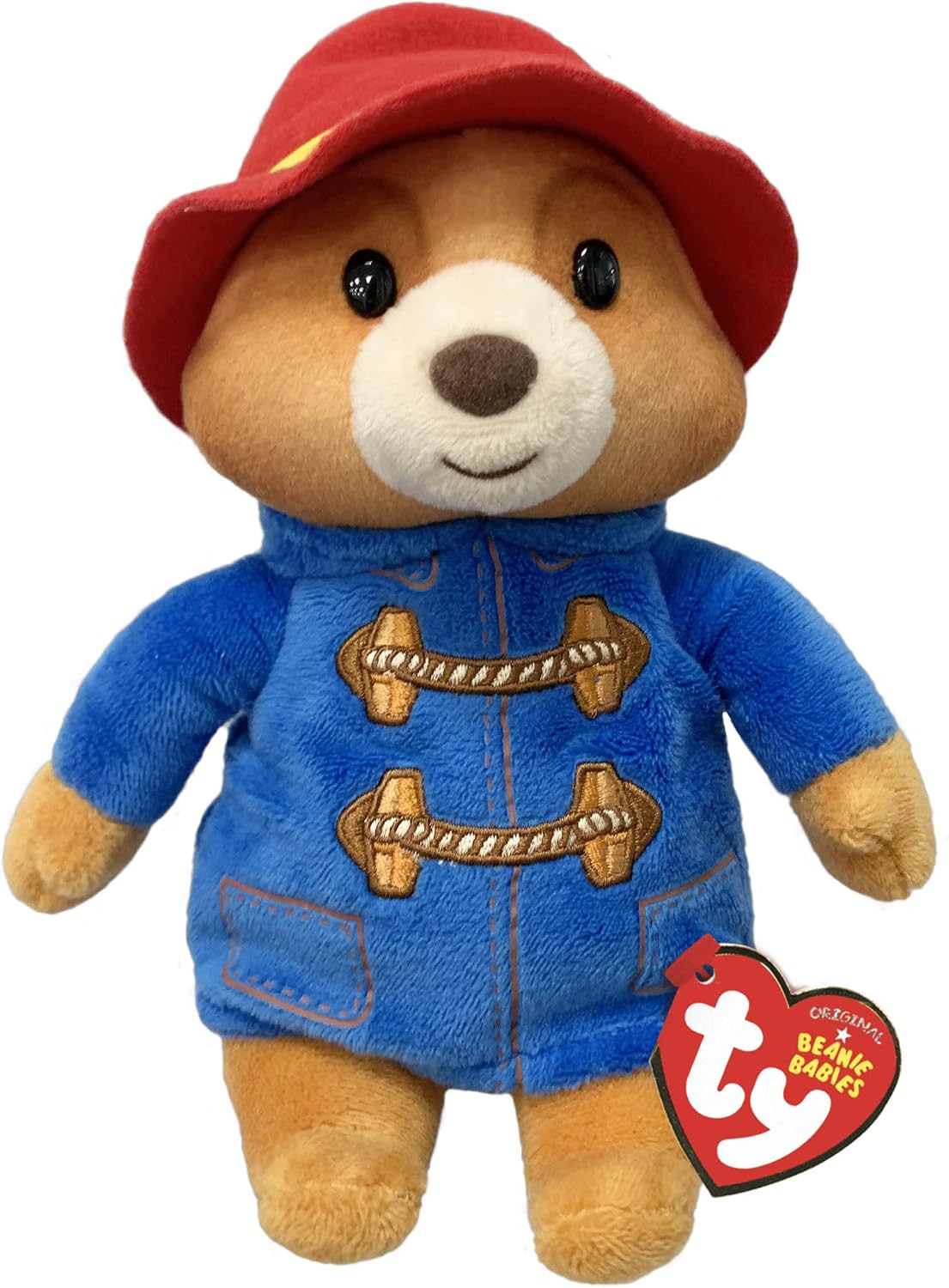 TY Paddington Bear Beanie Boos Regular, Red