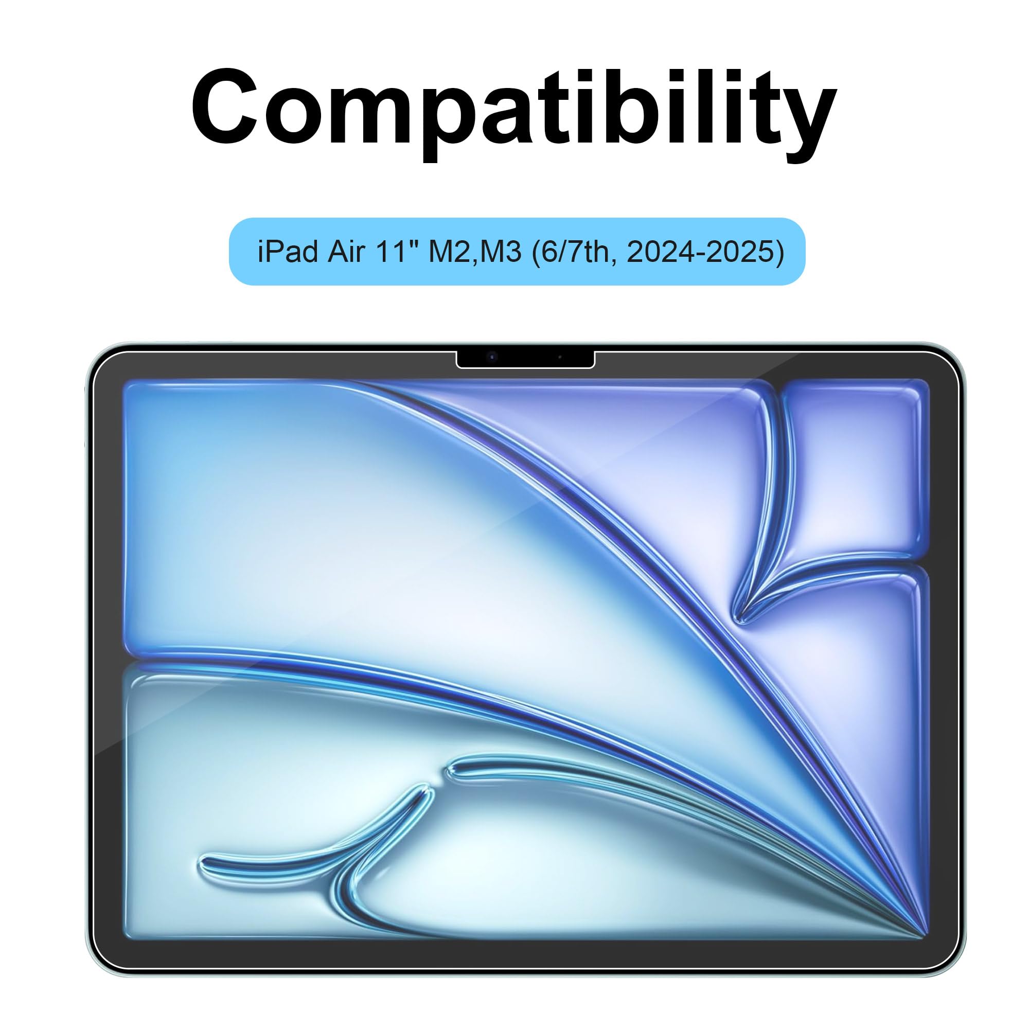 MOBDIK Pack de 2 protectores de pantalla Paperfeel compatibles con i