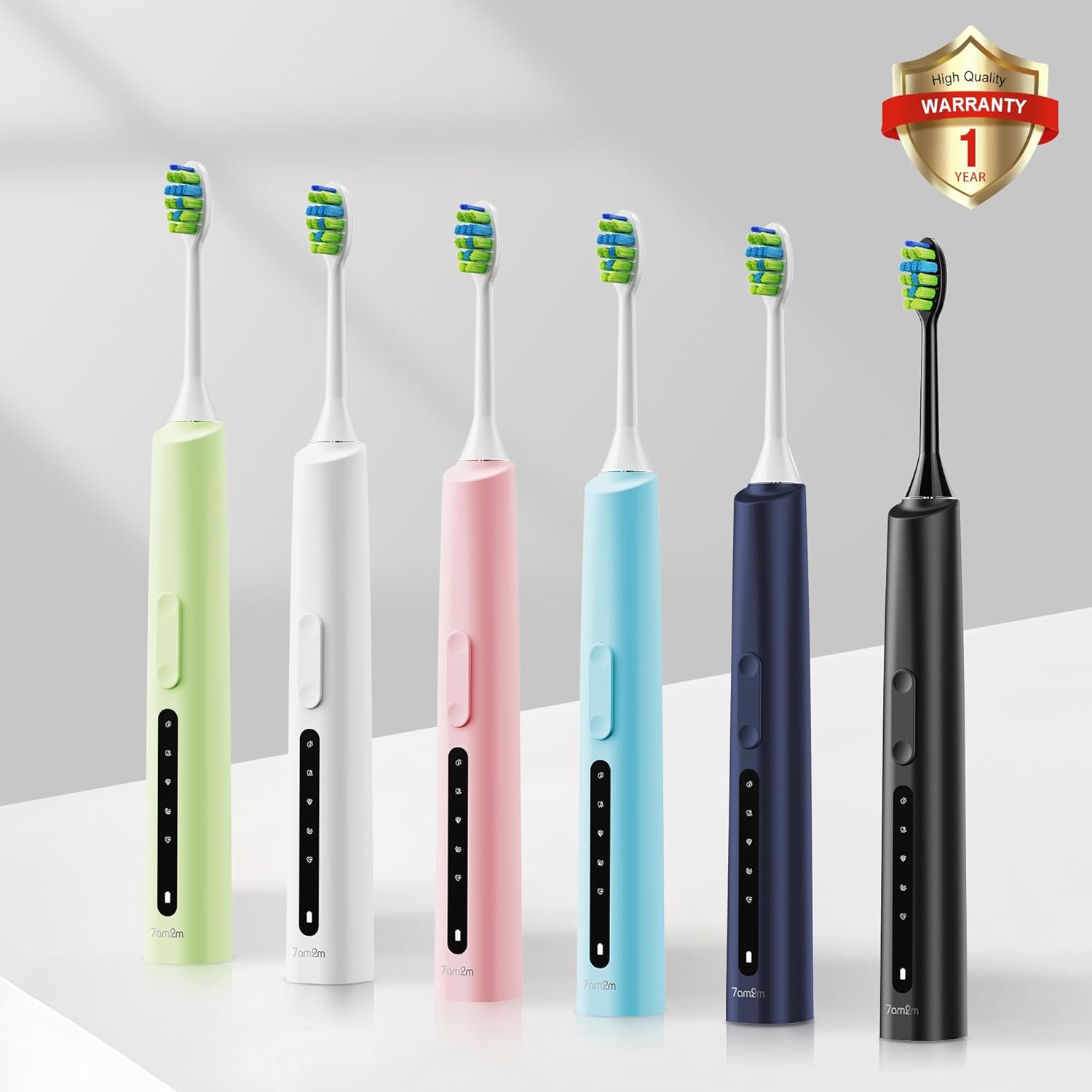 Escova de Dentes Elétrica Sonic 7AM2M para Adultos e Crianças, 40.000 ...