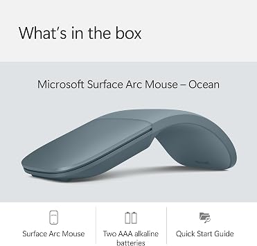 Microsoft Surface Arc Mouse | Ocean