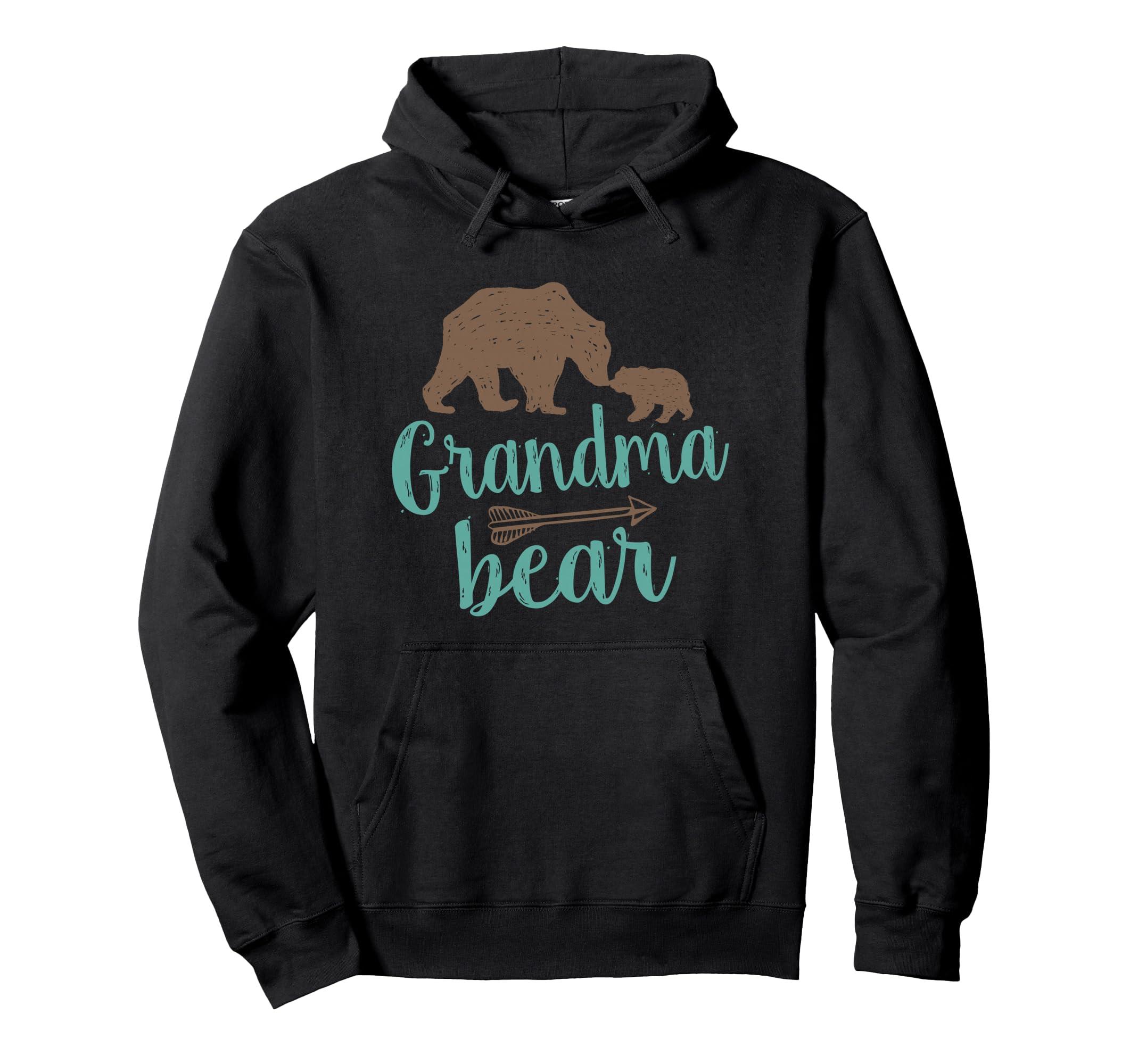 Cute Grandma Bear Pullover Hoodie