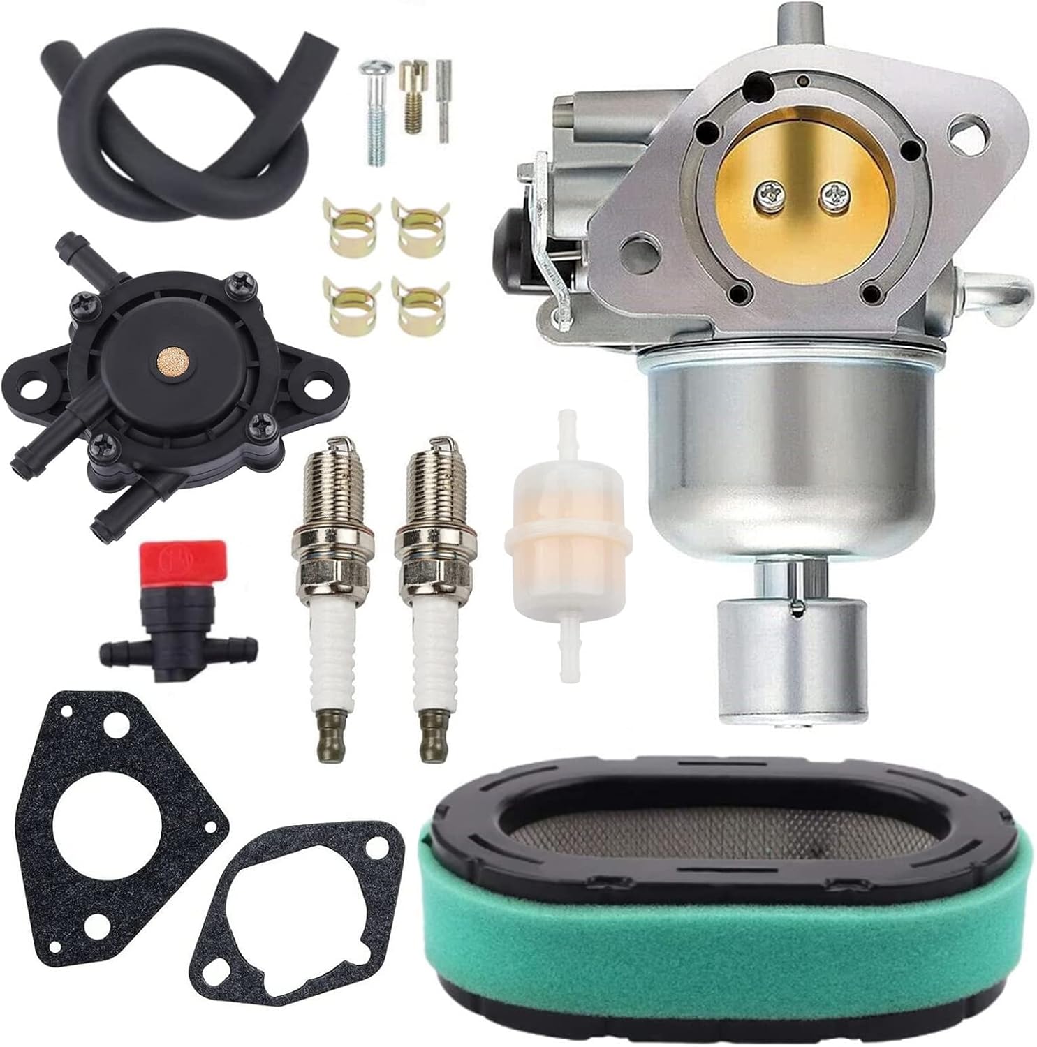 Carburetor with Igniton Coil Compatible with Kohler KT725 KT730 KT735 KT740 KT745 Replaces 16 853 19S, 32 853 63S, 32 853 67-S