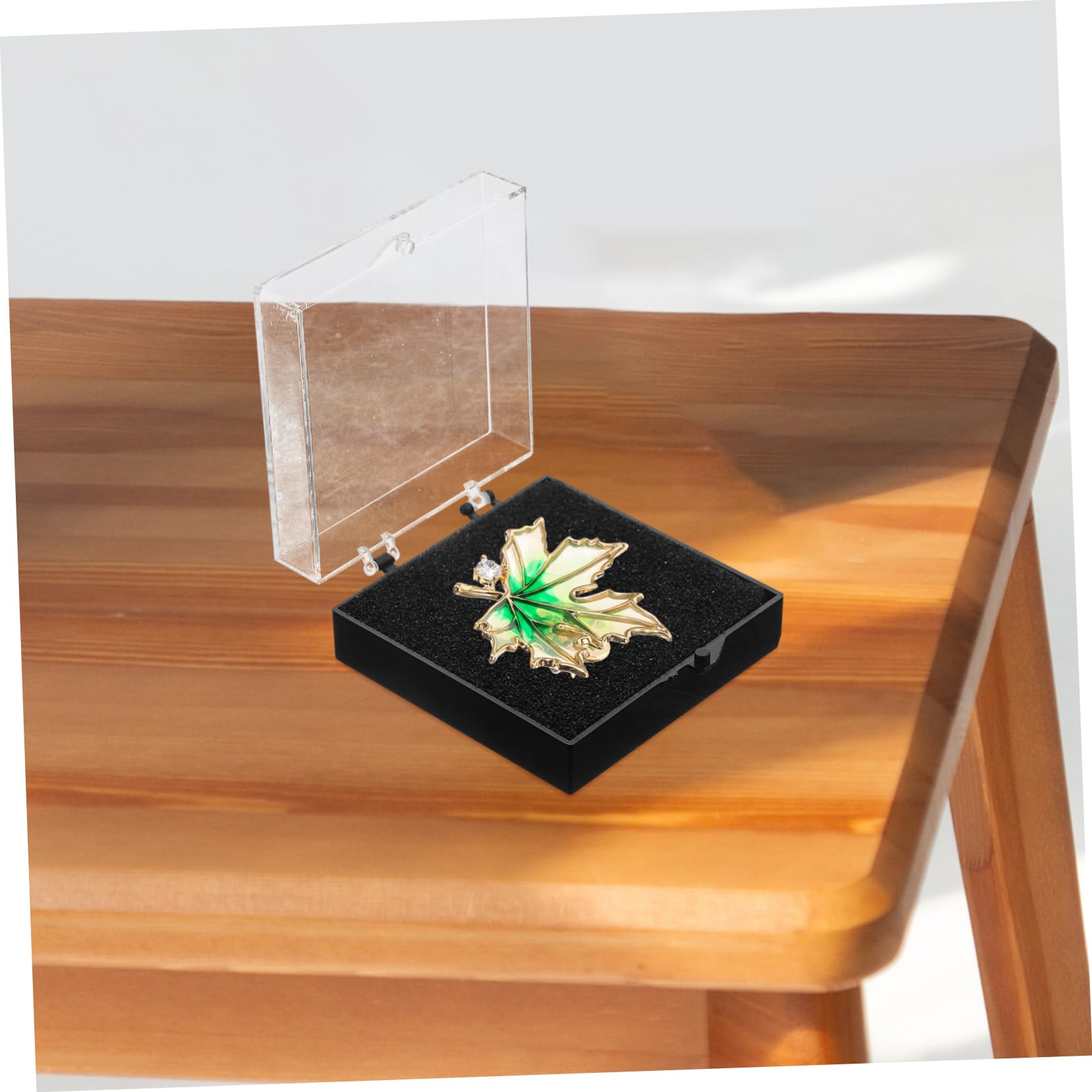 30pezzi Trasparenti Per Badges e Organizzatore Scatole Con Base Per e Accessori Dimensioni Protezione e Presentazione Per Personale e Negozi