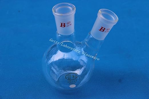 Lab Glass 250ml Two Neck 2 Neck Flat Bottom Flask 24 40 Standard Joint Heavy Wall Amazon Com Industrial Scientific Lab Glass 250ml Two Neck 2 Neck Flat Bottom Flask 24 40 Standard Joint Heavy Wall Amazon Com Industrial Scientific