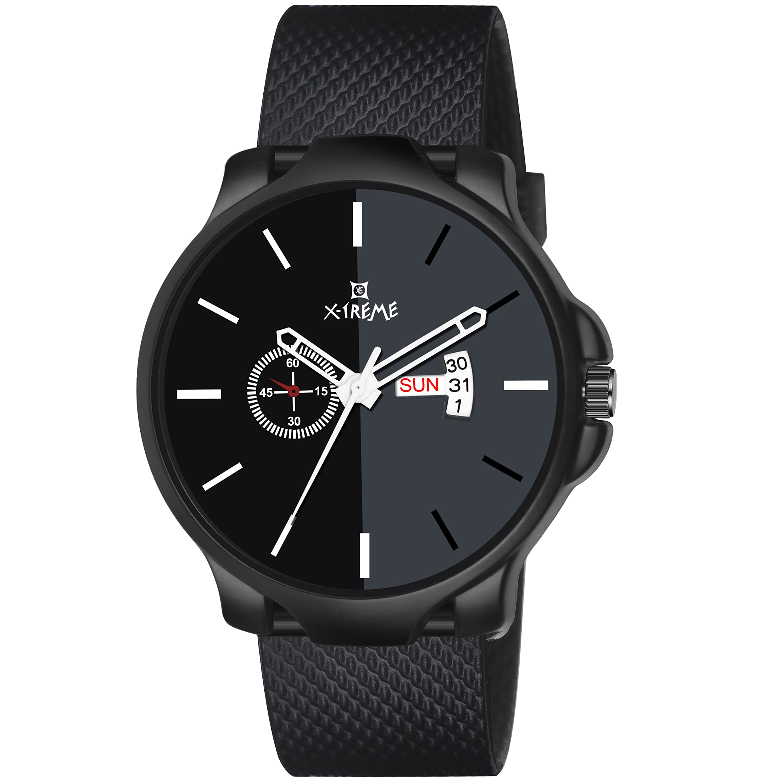 XTREME Awesome Dial Day & Date Functioning with Black Synthietic Leather Strap Analog Watch - for Men/Boy (B0BZDY84L7) Amazon Price History, Amazon Price Tracker