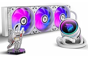 WK-A360 ARGB All-in-One AIO CPU Liquid Cooler, Wandering Knight 360mm