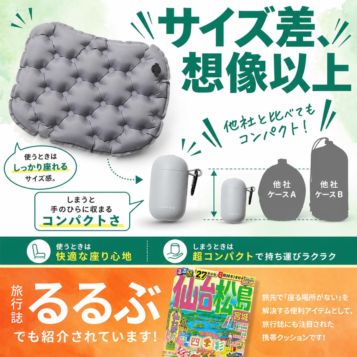 Amazon.co.jp: 【理学療法士推薦】 エアークッション 座布団
