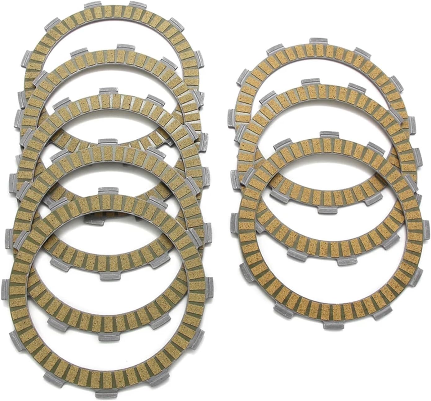 Motorcycle Clutch Friction Disc Plate Kit Fit For DR750 SJ/SK DR650SE DR650 XF650 Freewind DR800 CCM 644 DS/Supermoto R30 - Good Replacement Parts