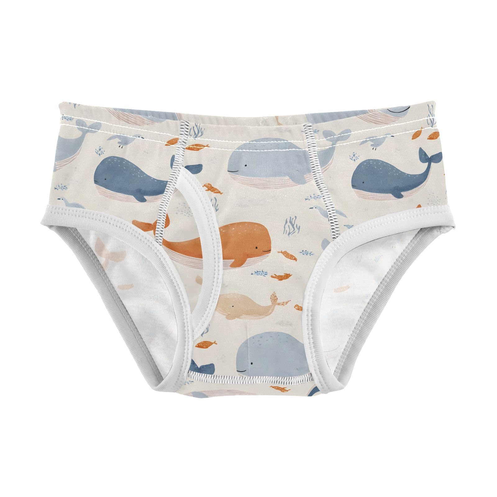 Boys Exclusive Briefs Toddler Underwear 95 Combed Cotton Boxerbriefs 2T Blue Whale