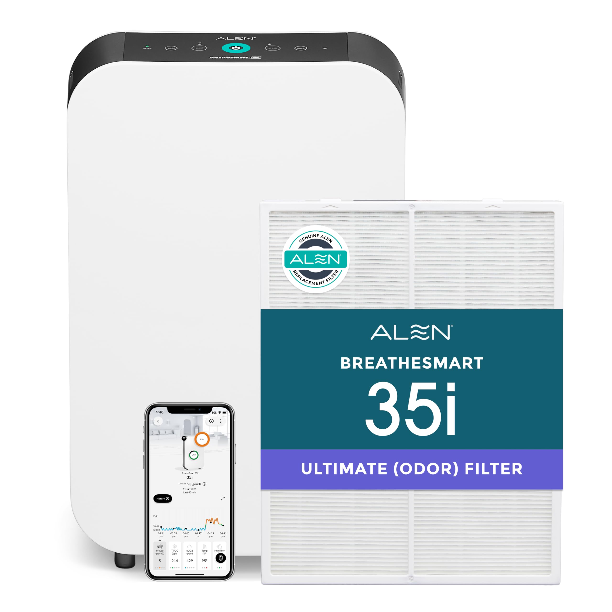 Alen BreatheSmart 35i Air Purifier