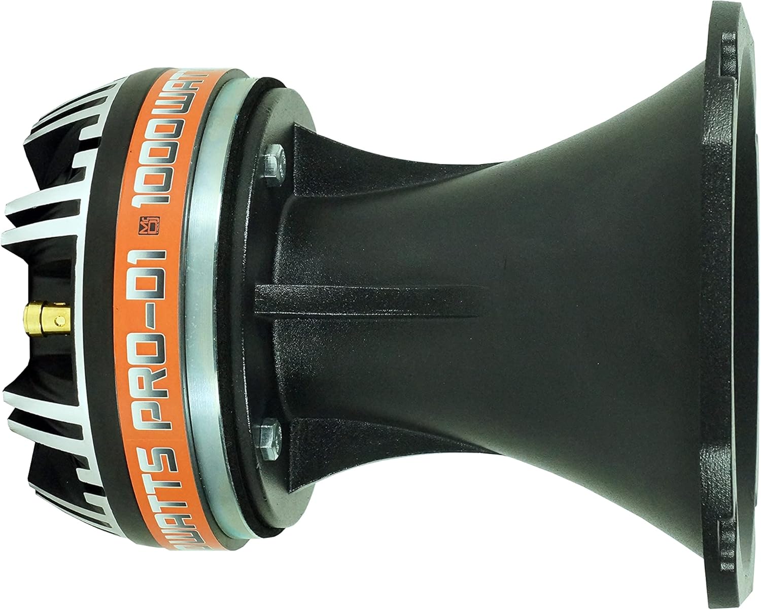 Mr. Dj USA PRO-D1 High Compression Titanium Driver Bullet Super Tweeter with Aluminum Horn