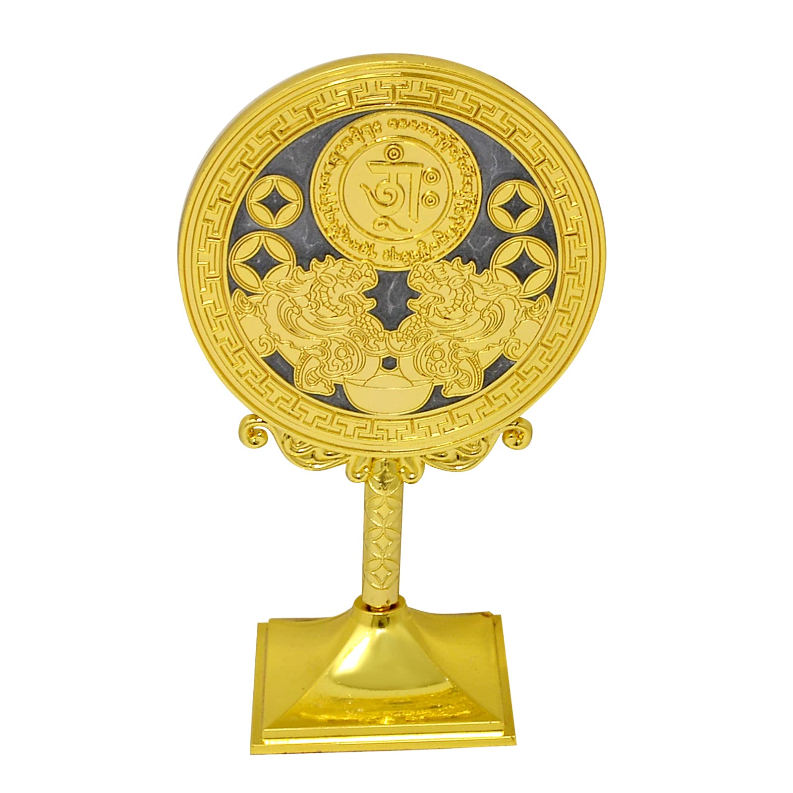 Miroir feng shui W5028 contre les mauvaises ondes grand modèle traditionnel