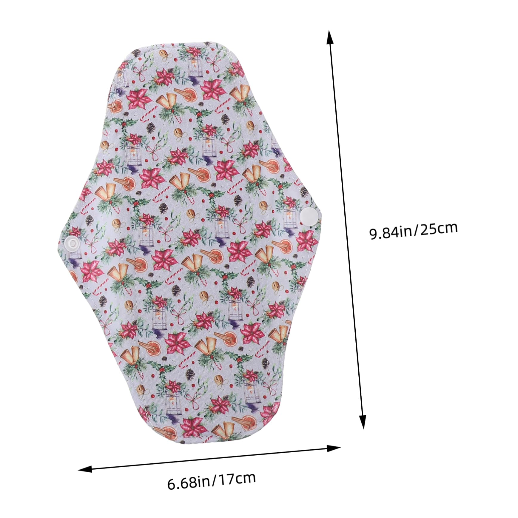 Compresas Menstruales Reutilizables 6 Uds de Algodón Orgánico