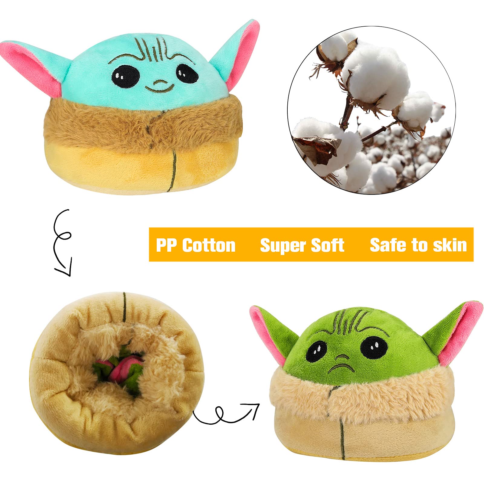 grogu reversible plush