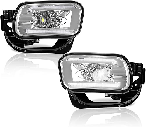 Miniatura 9 de Luces antiniebla LED para Dodge Ram 1500 2009-2012, Dodge Ram 2500 2010-2018, Dodge Ram 3500 2012-2018 Reemplazo de luces antiniebla