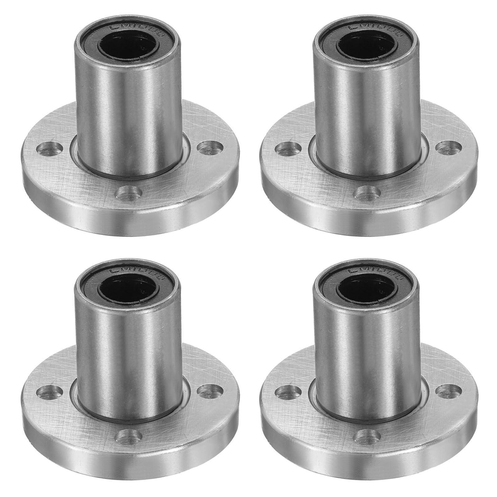 QUARKZMAN 4 Pezzi Cuscinetti Lineari LMF10UU 10mm Foro Per CNC Stampante 3D