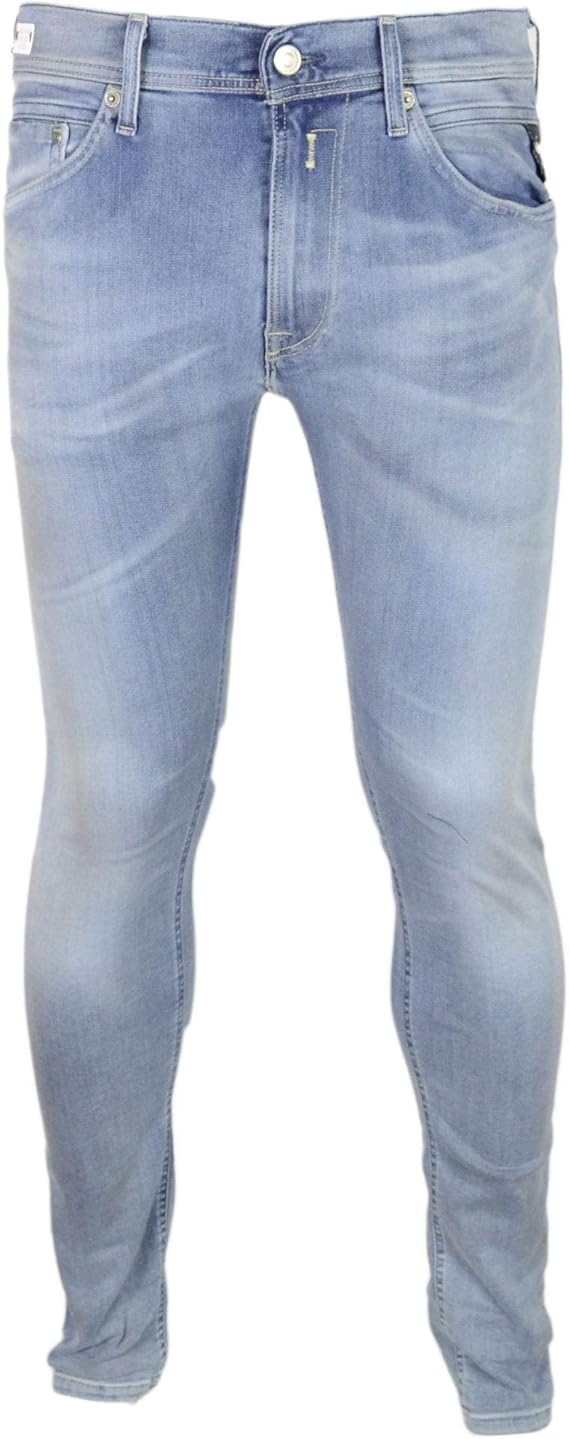 Replay Jondrill Hyperflex Bio Stretch Light Wash Slim Jeans W34 - L32 Light  Wash at Amazon Men's Clothing store