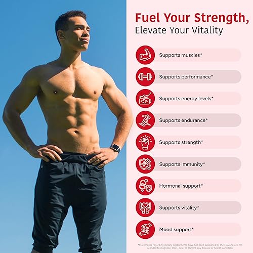 Miniatura 3 de Cápsulas Tongkat Ali con Tribulus Terrestris para mayor fuerza. Potente LongjackTongkat Ali para hombres 1500 mg - 120 unidades totalmente