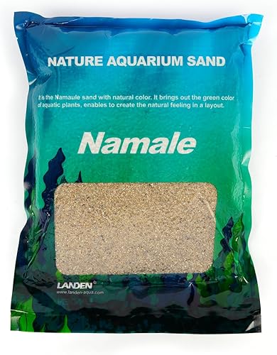 Miniatura 11 de LANDEN Namale - Arena para acuario, 2 L (aprox. 7 libras), arena súper natural para paisajismo de acuarios, arena cosmética para peceras, sustrato
