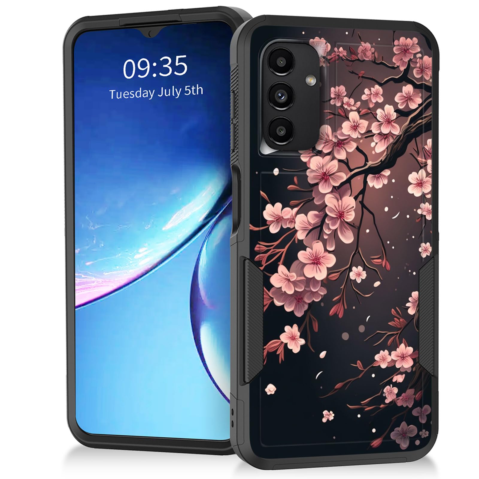 Vobber for Galaxy A15 5G Case,Heavy Duty Dual Layer Hybrid Hard PC Soft Rubber Shockproof Protective Rugged Bumper Case for Samsung Galaxy A15 5G 6.5"