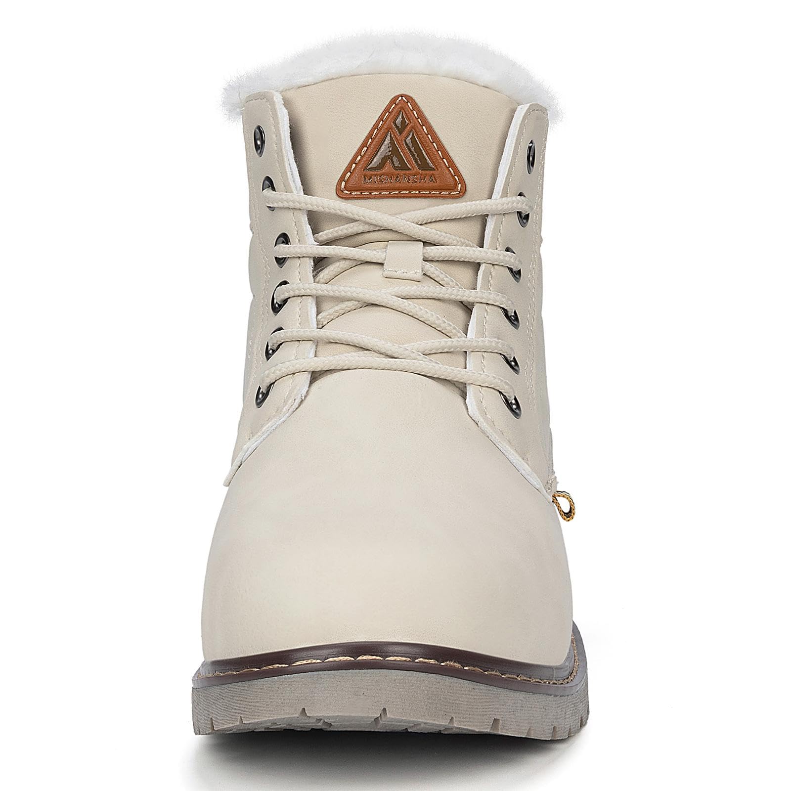 Mishansha Scarpe Uomo Stivaletti da Trekking Eleganti Scarpe da Ginnastica Stivali da Escursionismo Invernali Impermeabile Outdoor