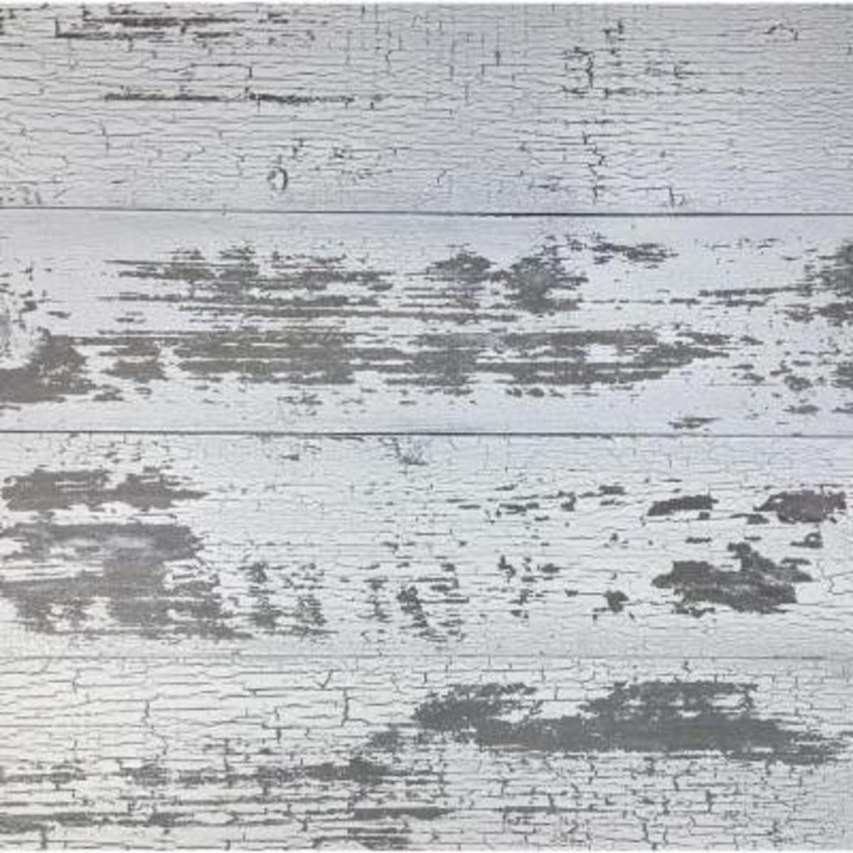 Amazon.com: White Reclaimed Barnwood Planks Weathered Distressed ...