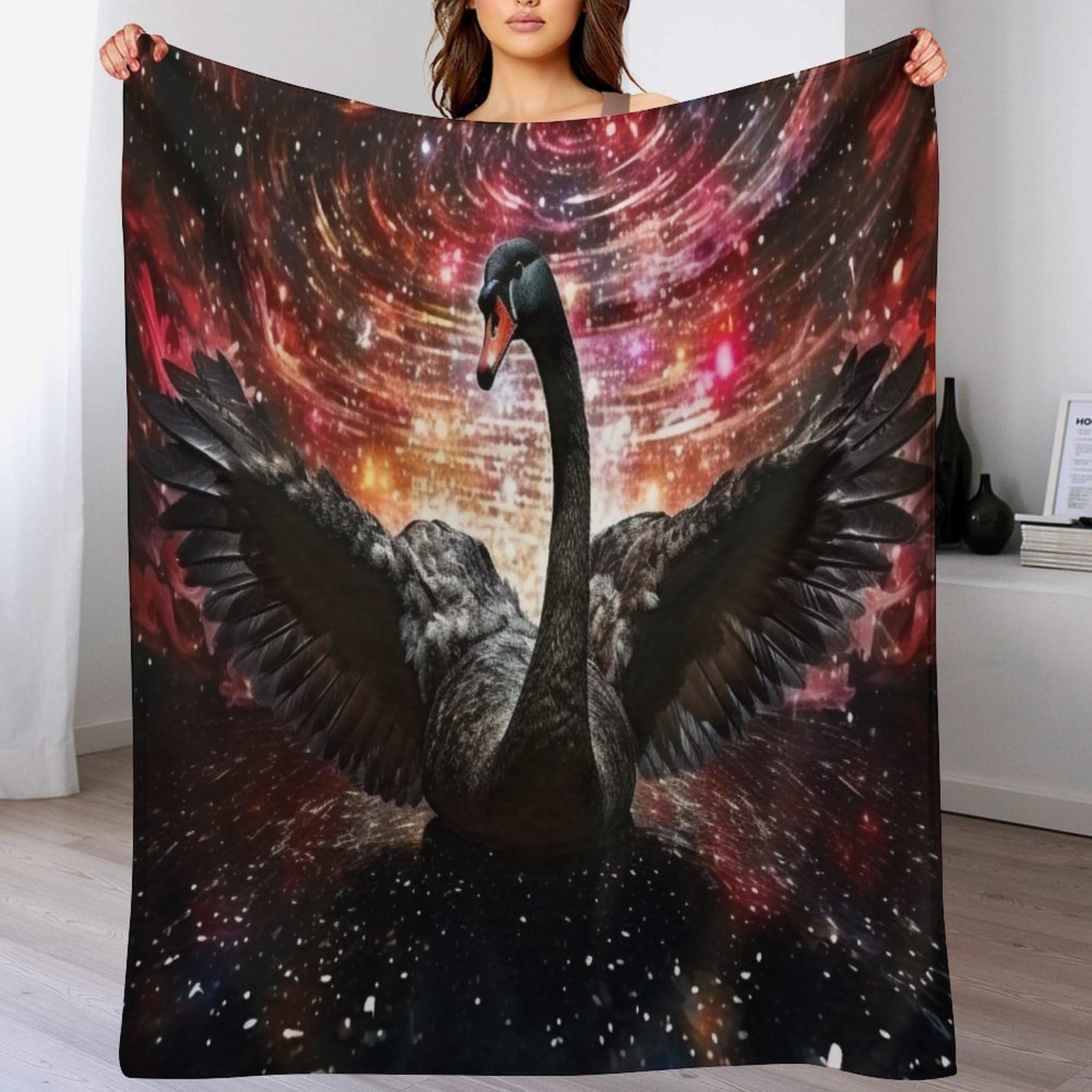 Couverture polaire abeille en flannel ultra douce de 100x130 cm