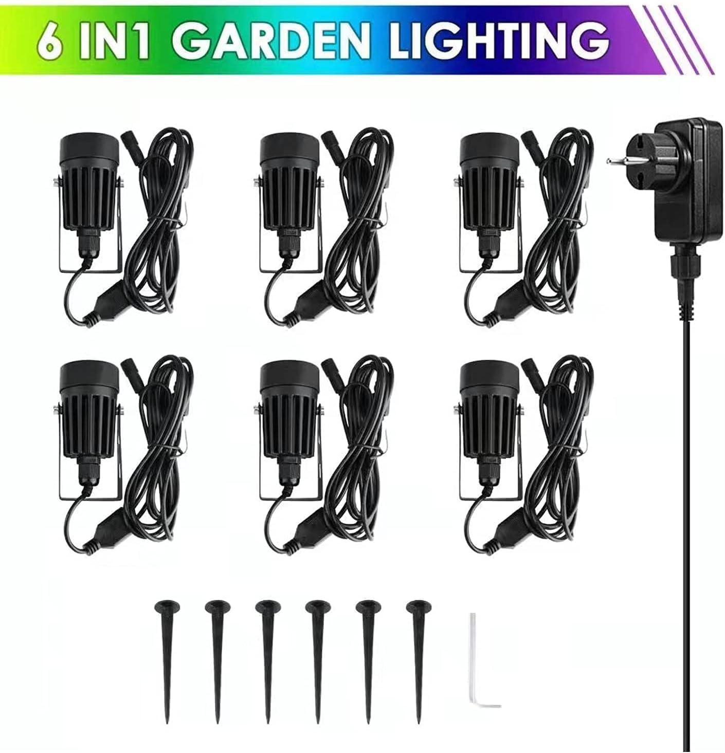 Geel - Tuinspotlights / Tuinverlichting