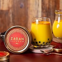 Vista 2 de Zaran Saffron, Hilos de azafrán superiores (Super Negin) Especia de azafrán de grado premium para paella, risotto, tés y todos los usos culinarios