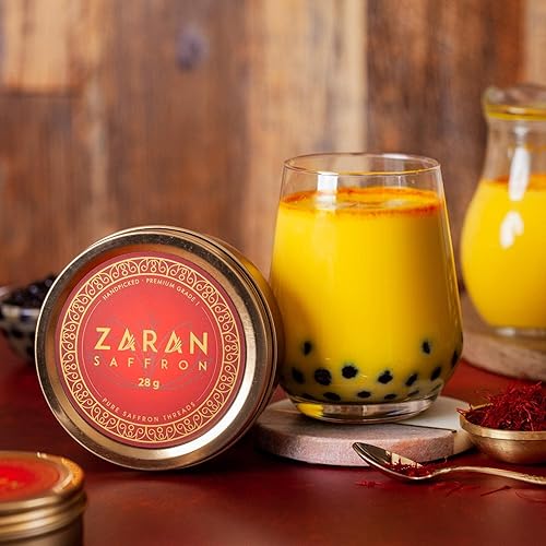 Miniatura 2 de Hilos de azafrán superior (de alta calidad). Especias de azafrán rojo para tu paella, risotto, té persa, arroz persa y leche dorada de Zaran Saffron