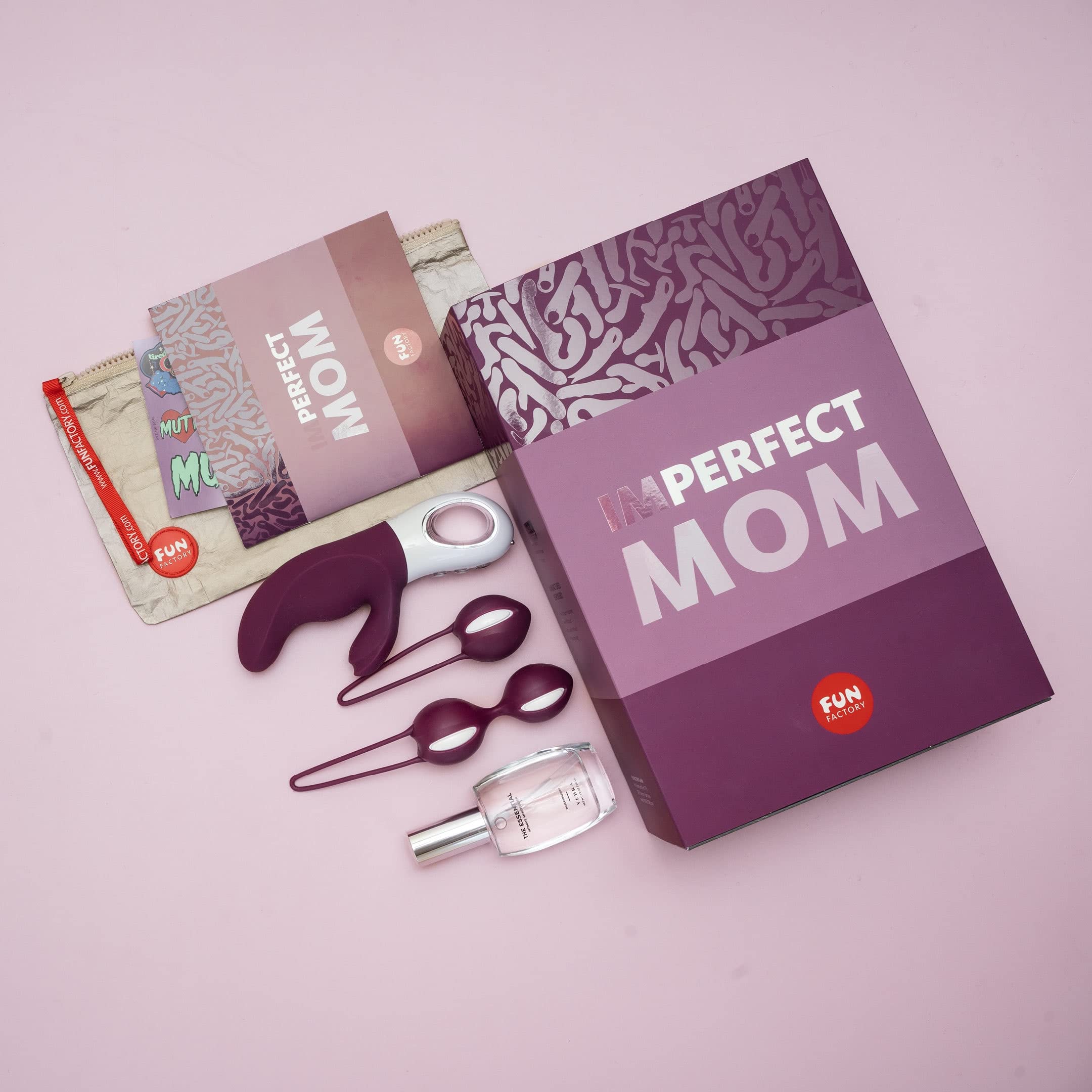 FUN FACTORY (IM) PERFECT MOM SET: Die perfekte Box fr Schwangere & neue  Mamas  mit Rabbit Vibrator MISS BI, Beckenbodentrainer SMARTBALLS UNO &  DUO, Booklet und Zubehr : Amazon.de: Baby