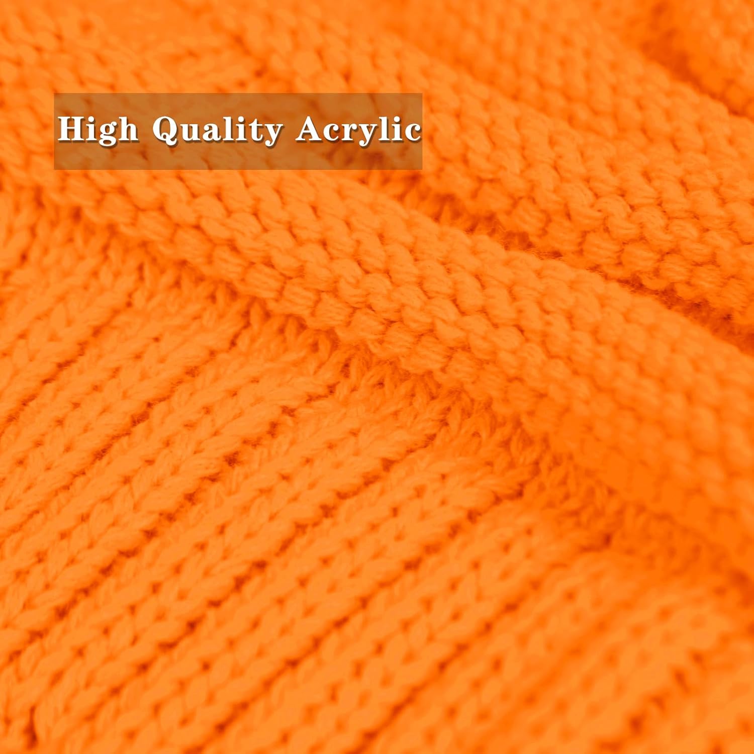 Rosoz Womens Beanies for Winter Slouchy Beanies for Women Knit Warm Winter Hats for Women Thick for Cold Weather - Image 5